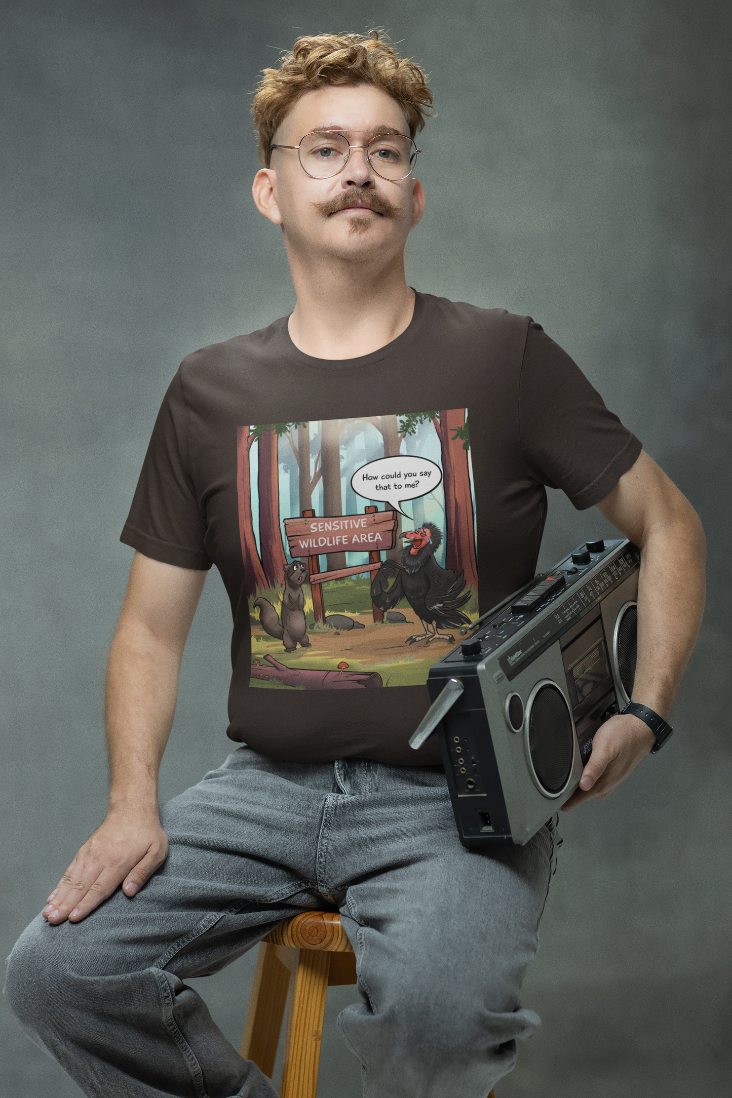 Sensitive Wildlife Area - Unisex Jersey Short Sleeve Tee