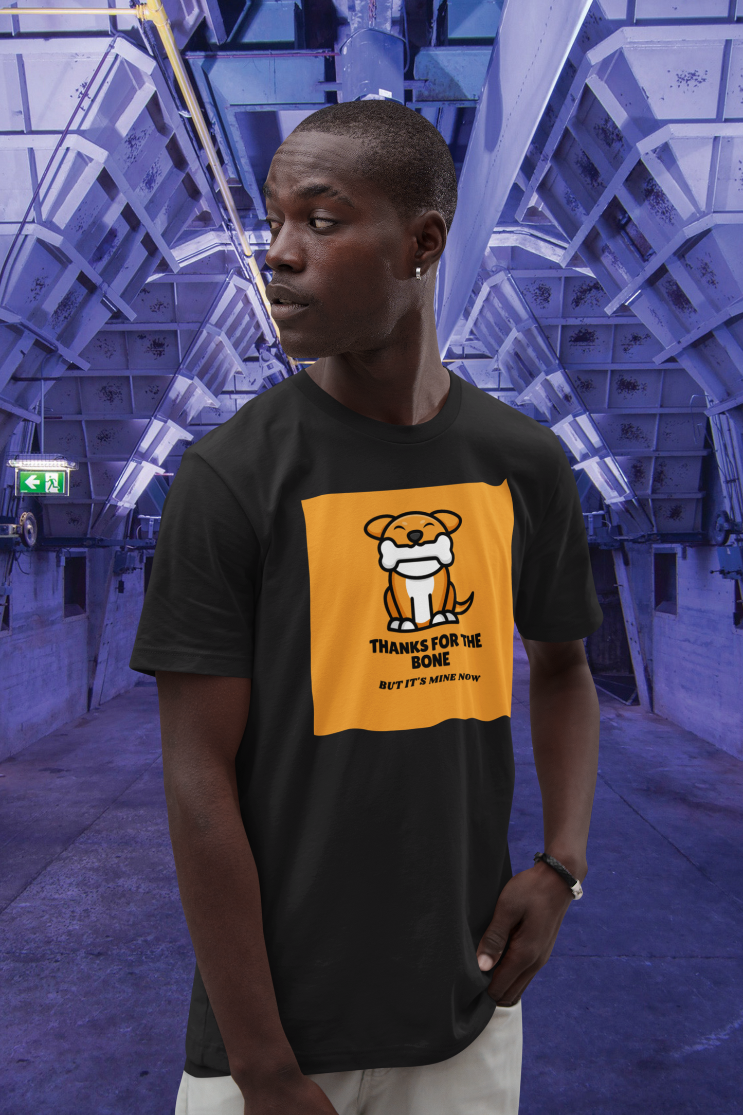 Thanks For The Bone But It's Mine Now - Unisex Jersey Short Sleeve Tee