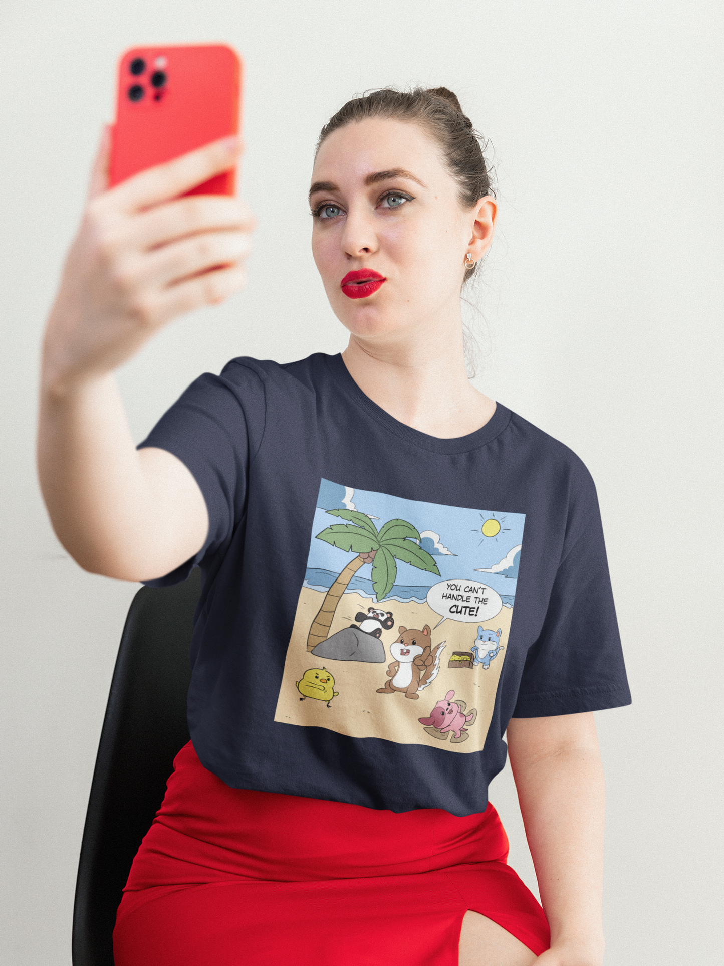 You Can't Handle The Cute! - Unisex Jersey Short Sleeve Tee