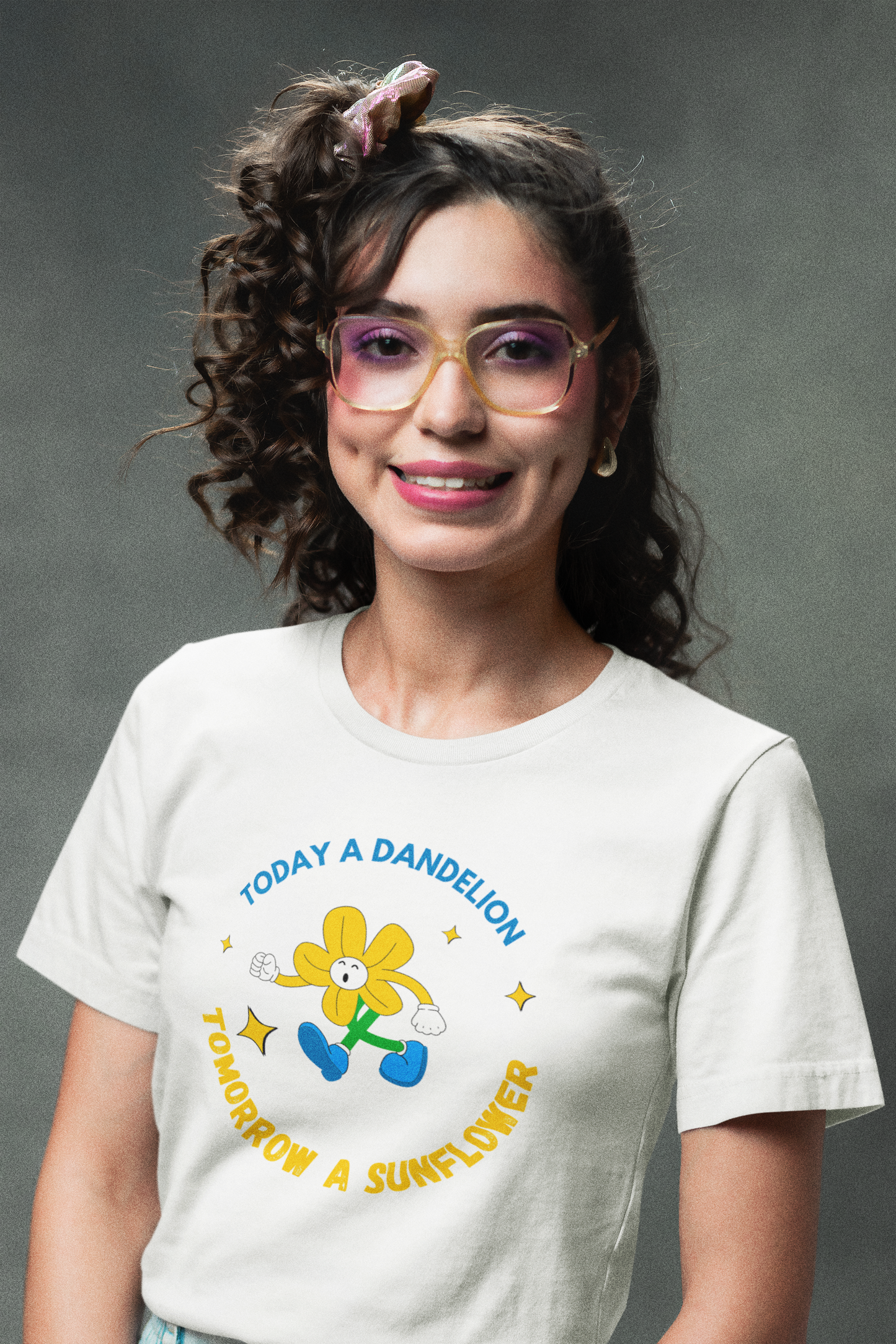 Today A Dandelion Tomorrow A Sunflower - Unisex Jersey Short Sleeve Tee