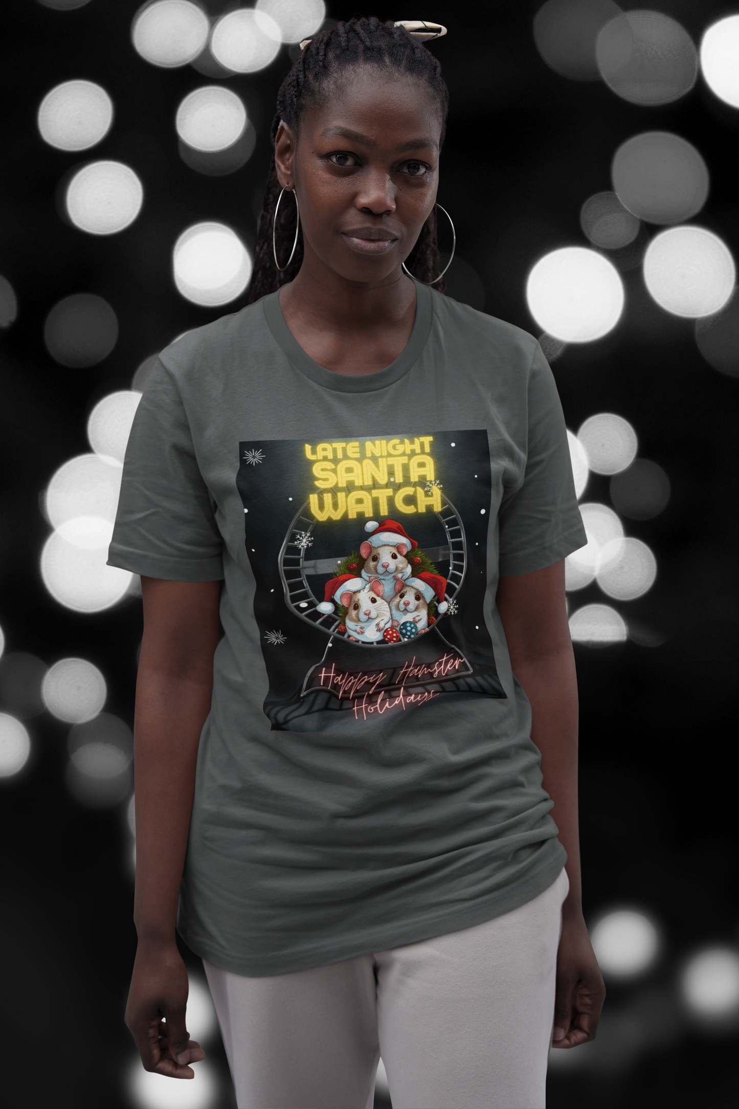 Late Night Santa Watch - Unisex Jersey Short Sleeve Tee