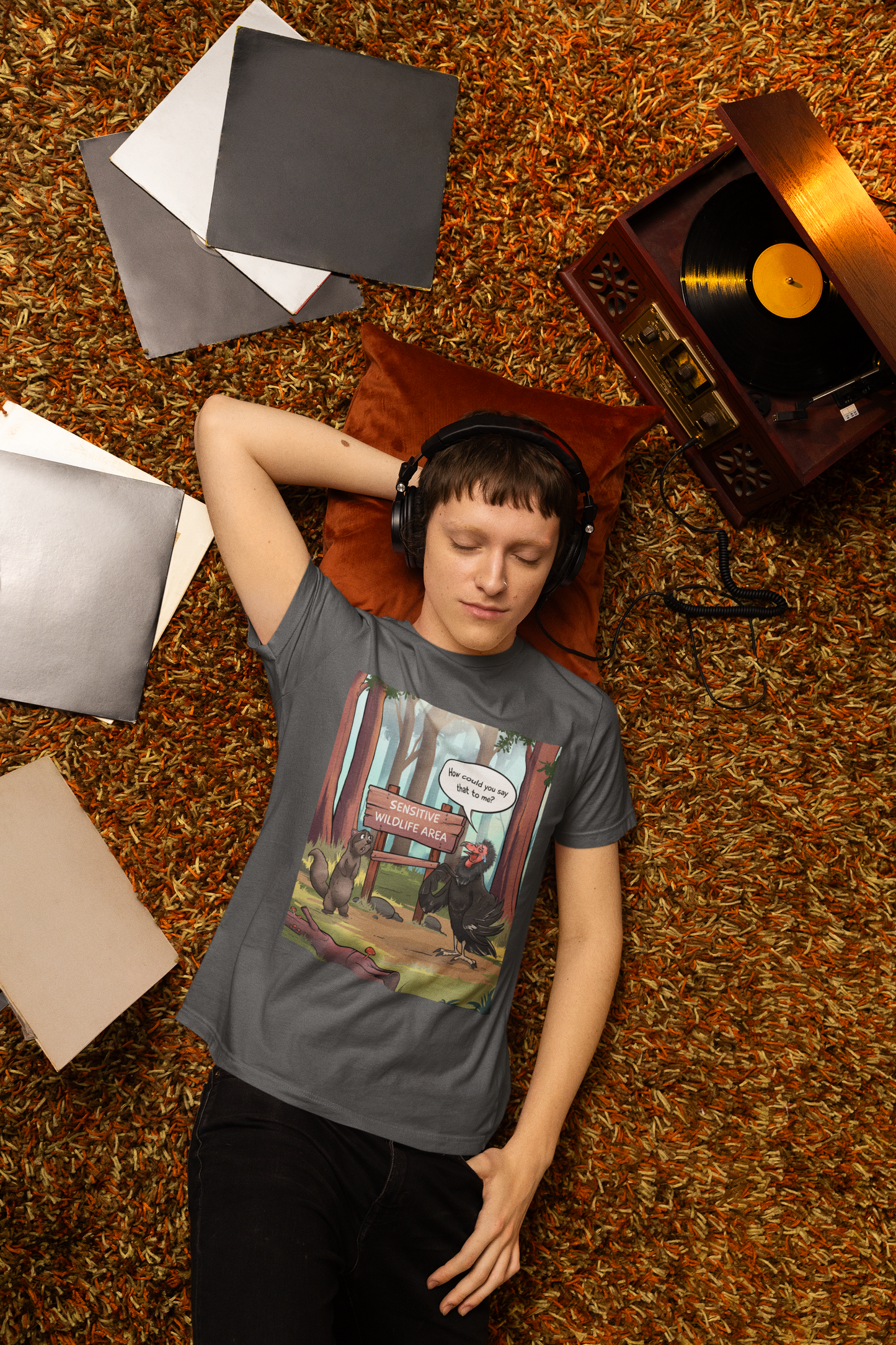 Sensitive Wildlife Area - Unisex Jersey Short Sleeve Tee