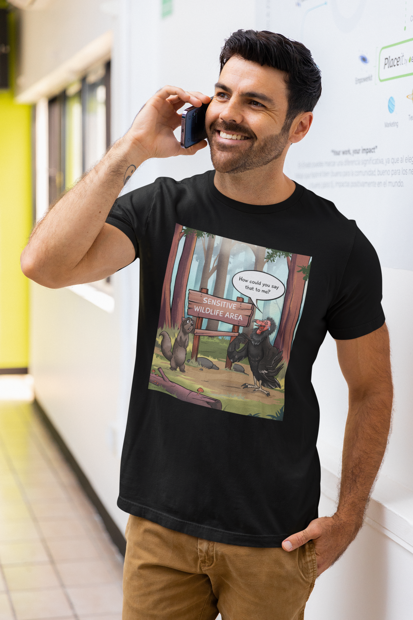 Sensitive Wildlife Area - Unisex Jersey Short Sleeve Tee