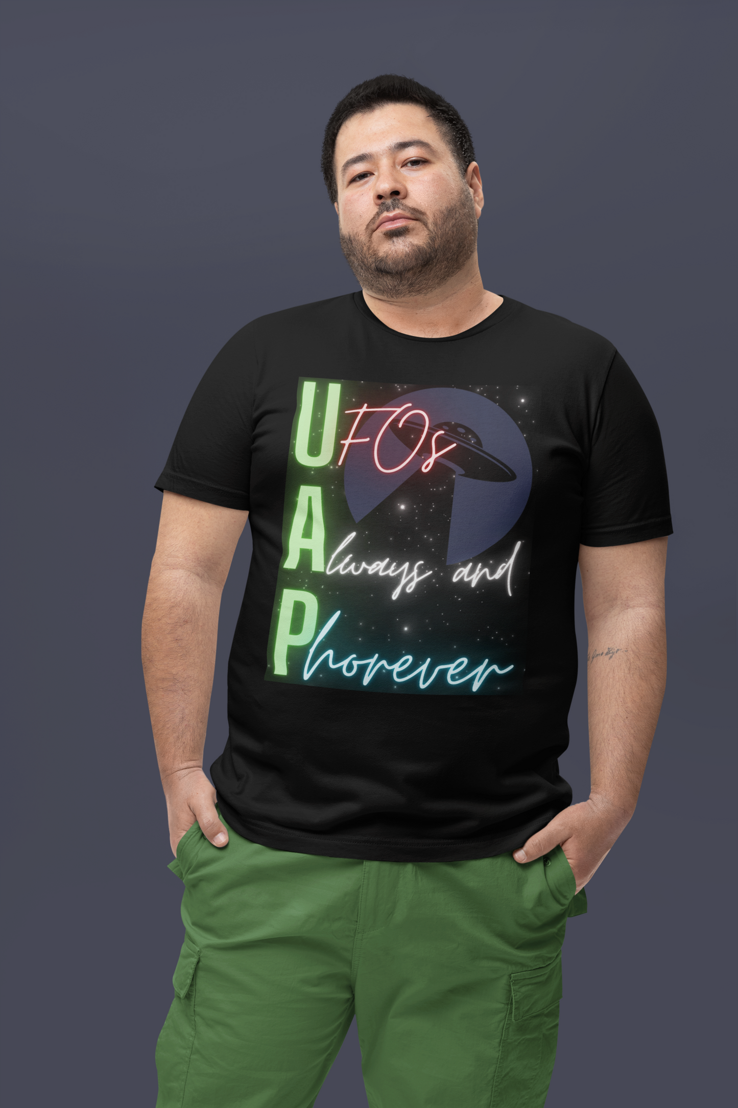 UFOs Always And Phorever - Unisex Jersey Short Sleeve Tee