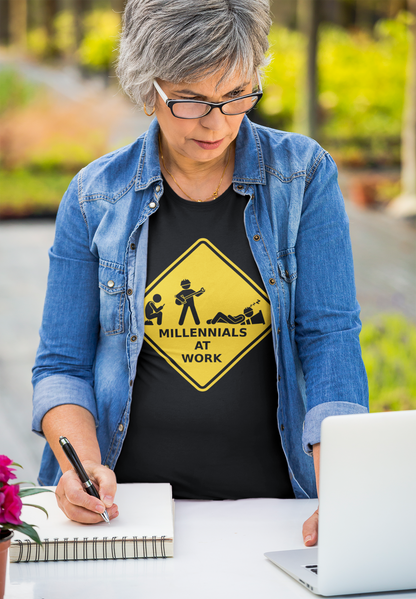 Millennials At Work - Unisex Jersey Short Sleeve Tee