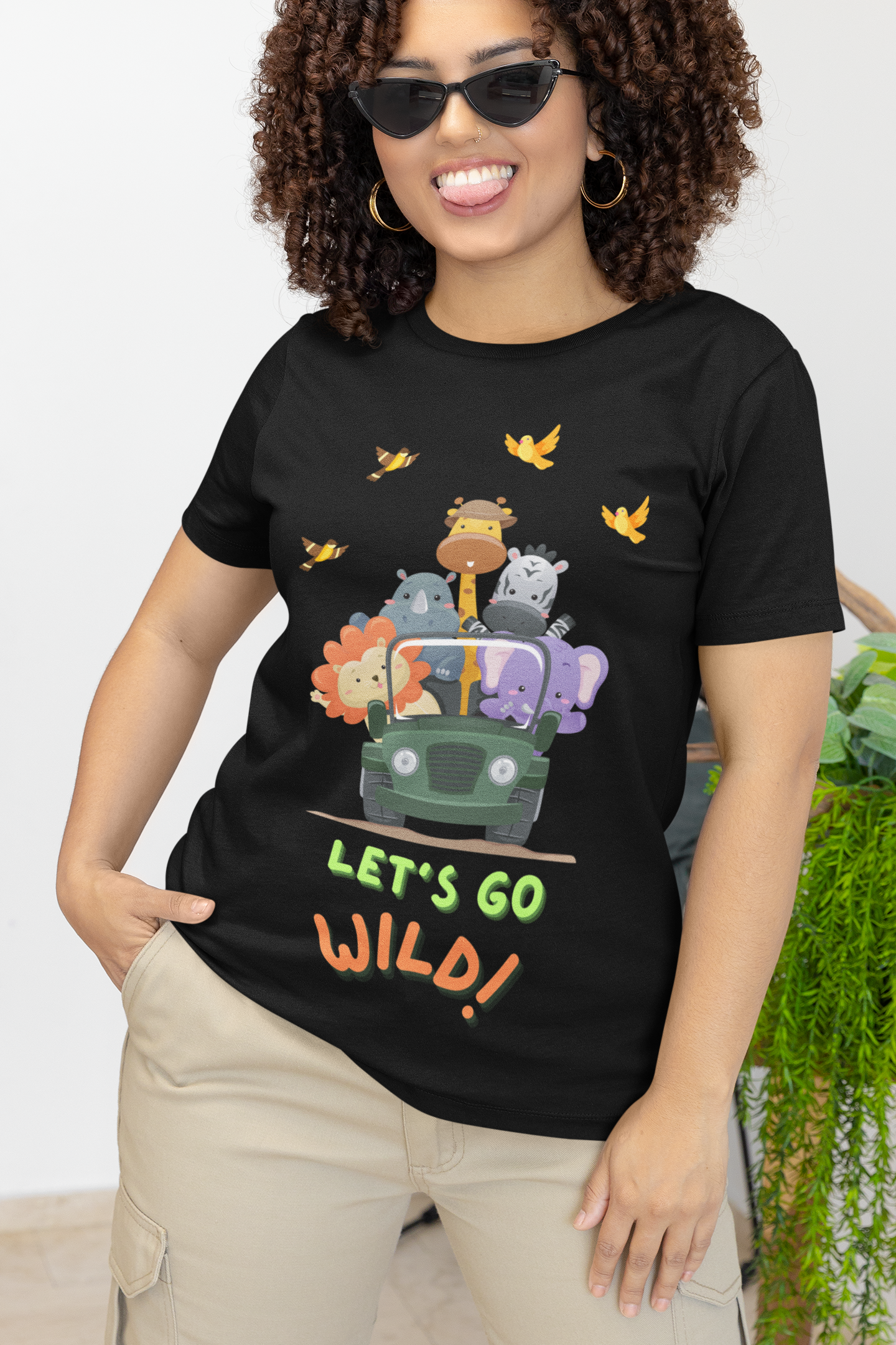 Let's Go Wild! - Unisex Jersey Short Sleeve Tee
