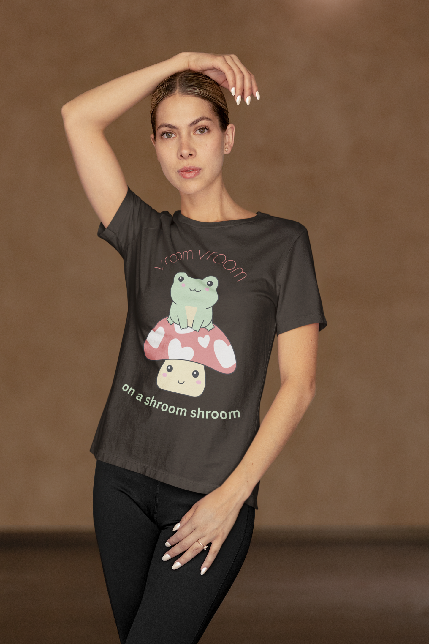 Vroom Vroom On A Shroom Shroom - Unisex Jersey Short Sleeve Tee