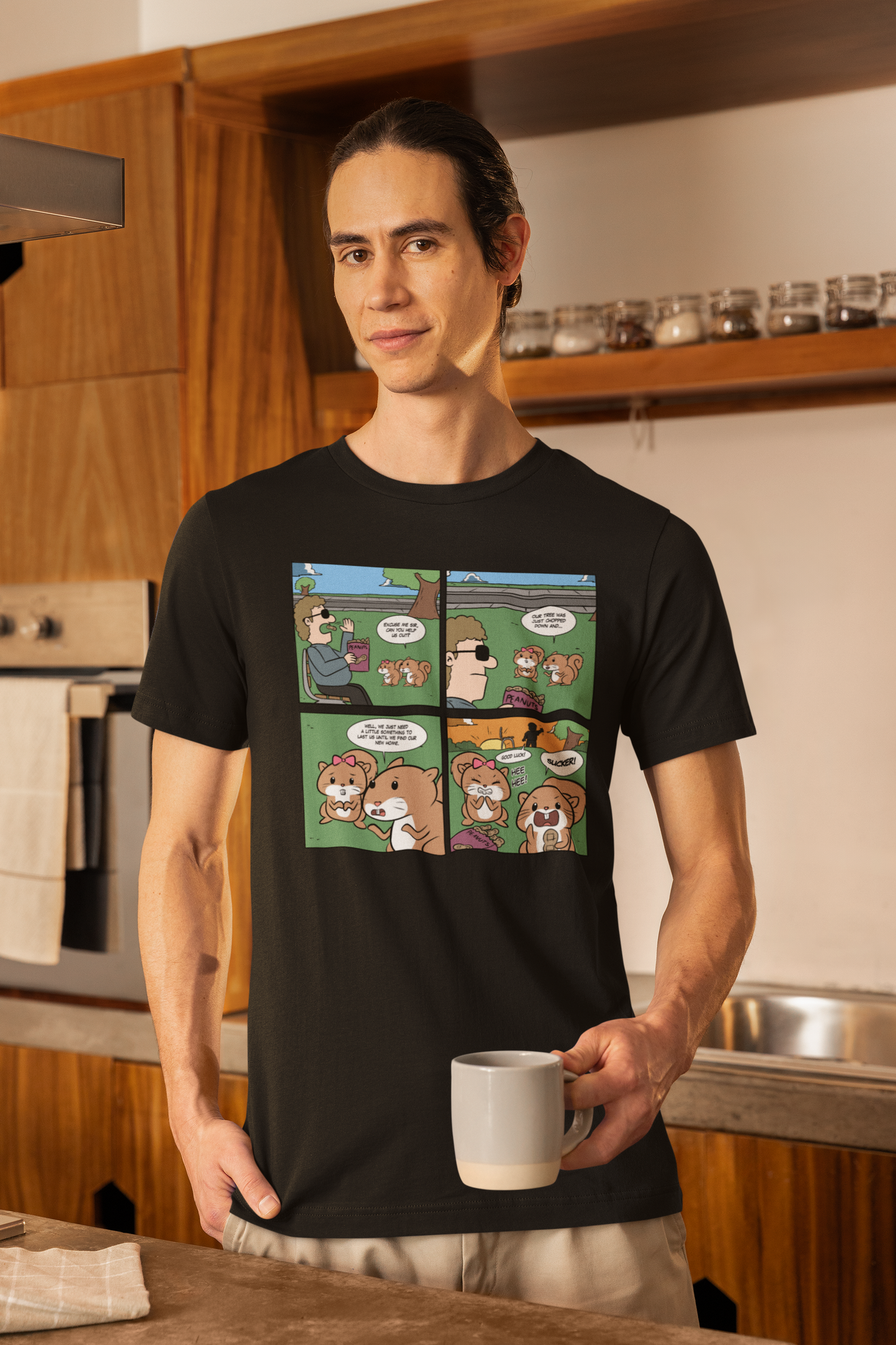 Squirrel Scammers - Unisex Jersey Short Sleeve Tee