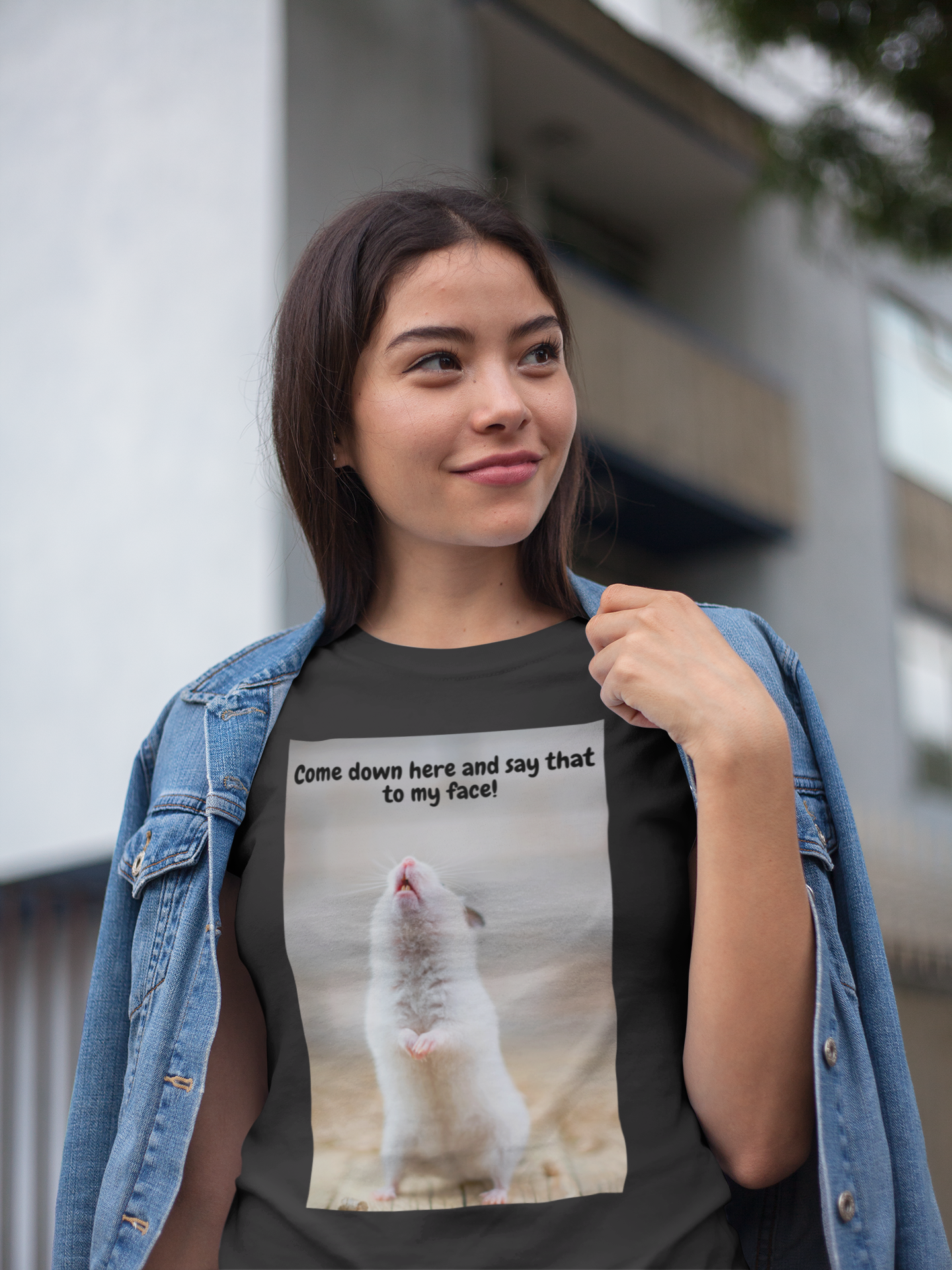 Come Down Here And Say That To My Face! - Unisex Jersey Short Sleeve Tee