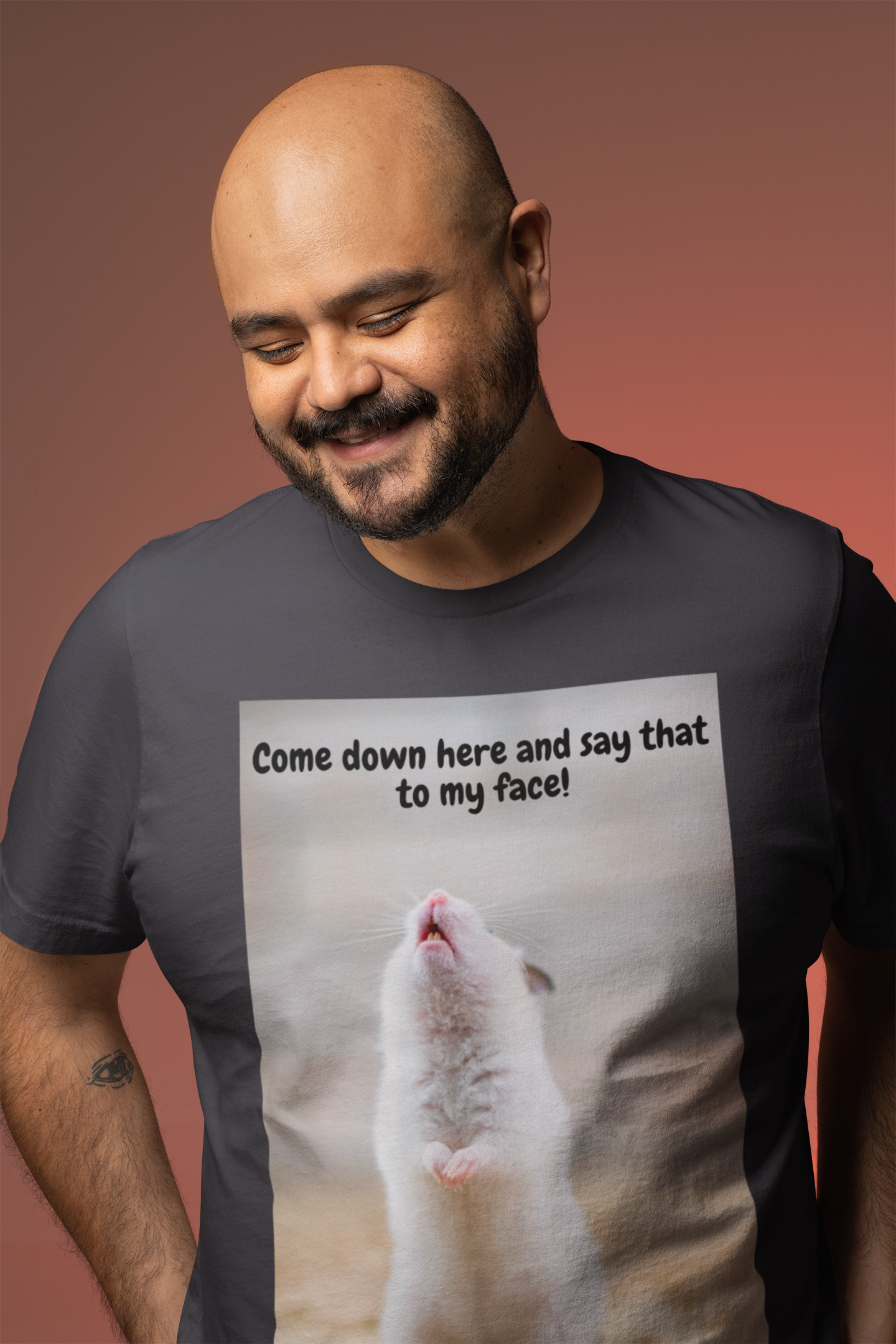 Come Down Here And Say That To My Face! - Unisex Jersey Short Sleeve Tee