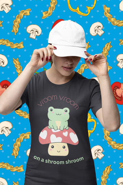 Vroom Vroom On A Shroom Shroom - Unisex Jersey Short Sleeve Tee