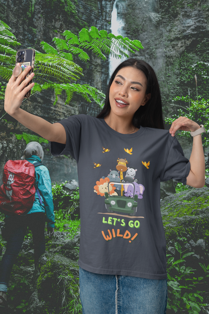 Let's Go Wild! - Unisex Jersey Short Sleeve Tee
