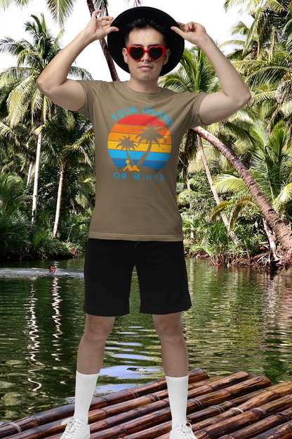 Your Island Or Mine? - Unisex Jersey Short Sleeve Tee