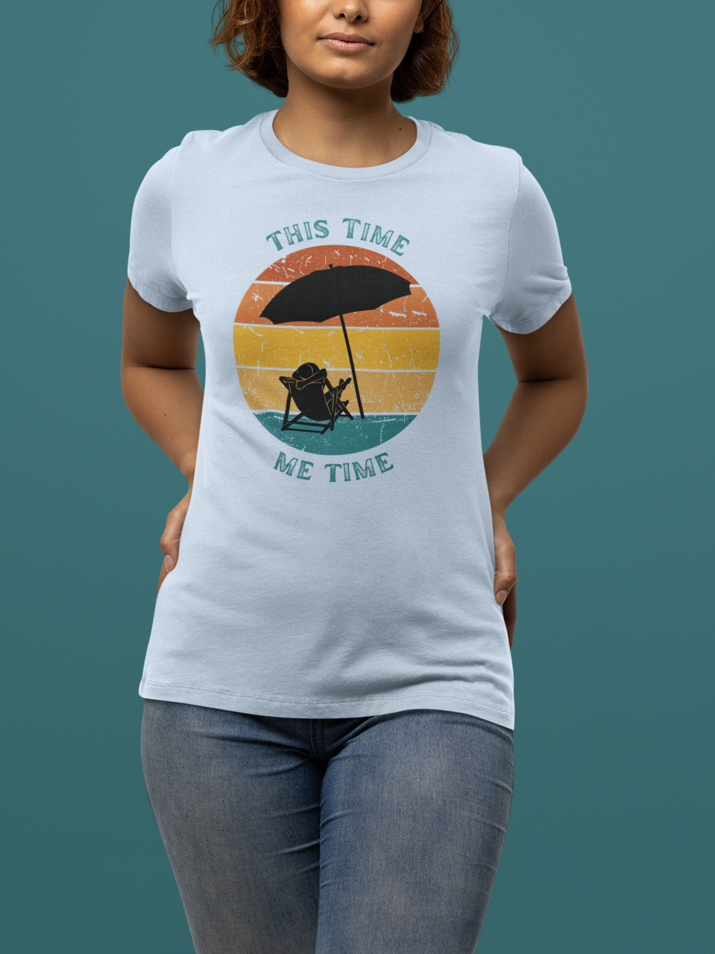 This Time Me Time - Unisex Jersey Short Sleeve Tee