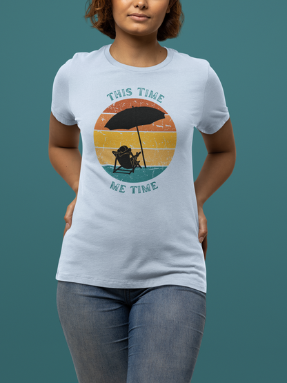 This Time Me Time - Unisex Jersey Short Sleeve Tee