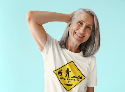 Millennials At Work - Unisex Jersey Short Sleeve Tee