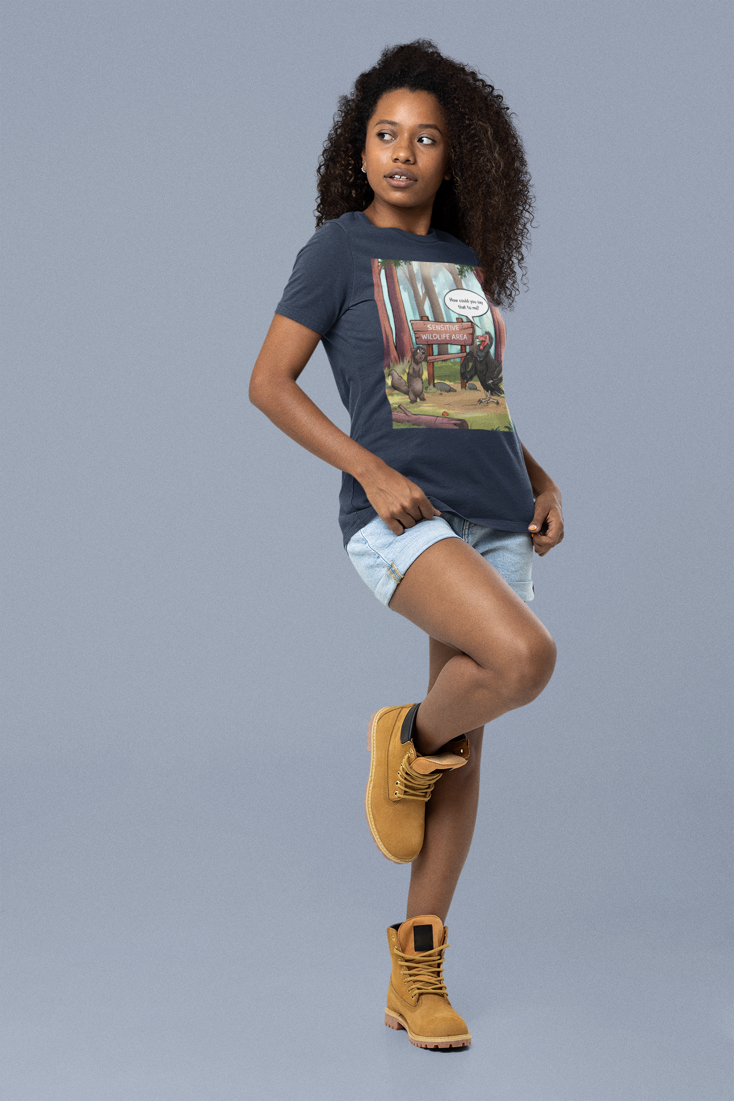 Sensitive Wildlife Area - Unisex Jersey Short Sleeve Tee