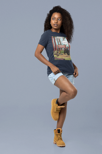 Sensitive Wildlife Area - Unisex Jersey Short Sleeve Tee