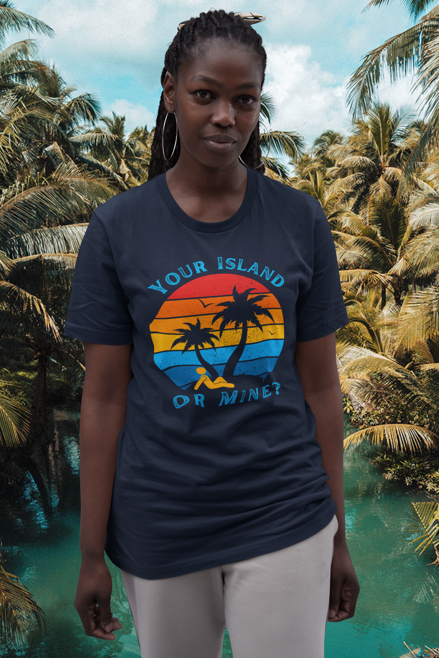 Your Island Or Mine? - Unisex Jersey Short Sleeve Tee