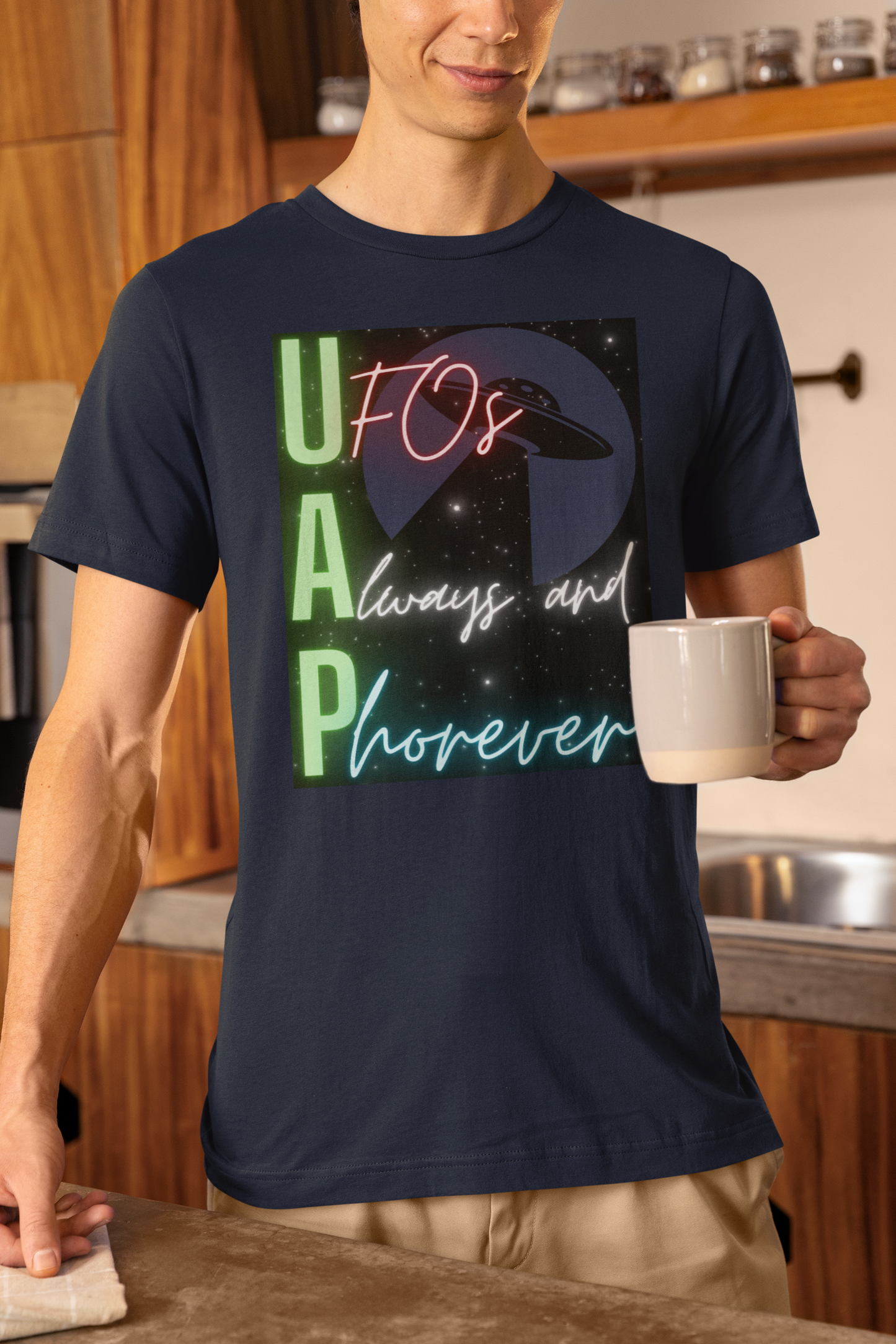 UFOs Always And Phorever - Unisex Jersey Short Sleeve Tee