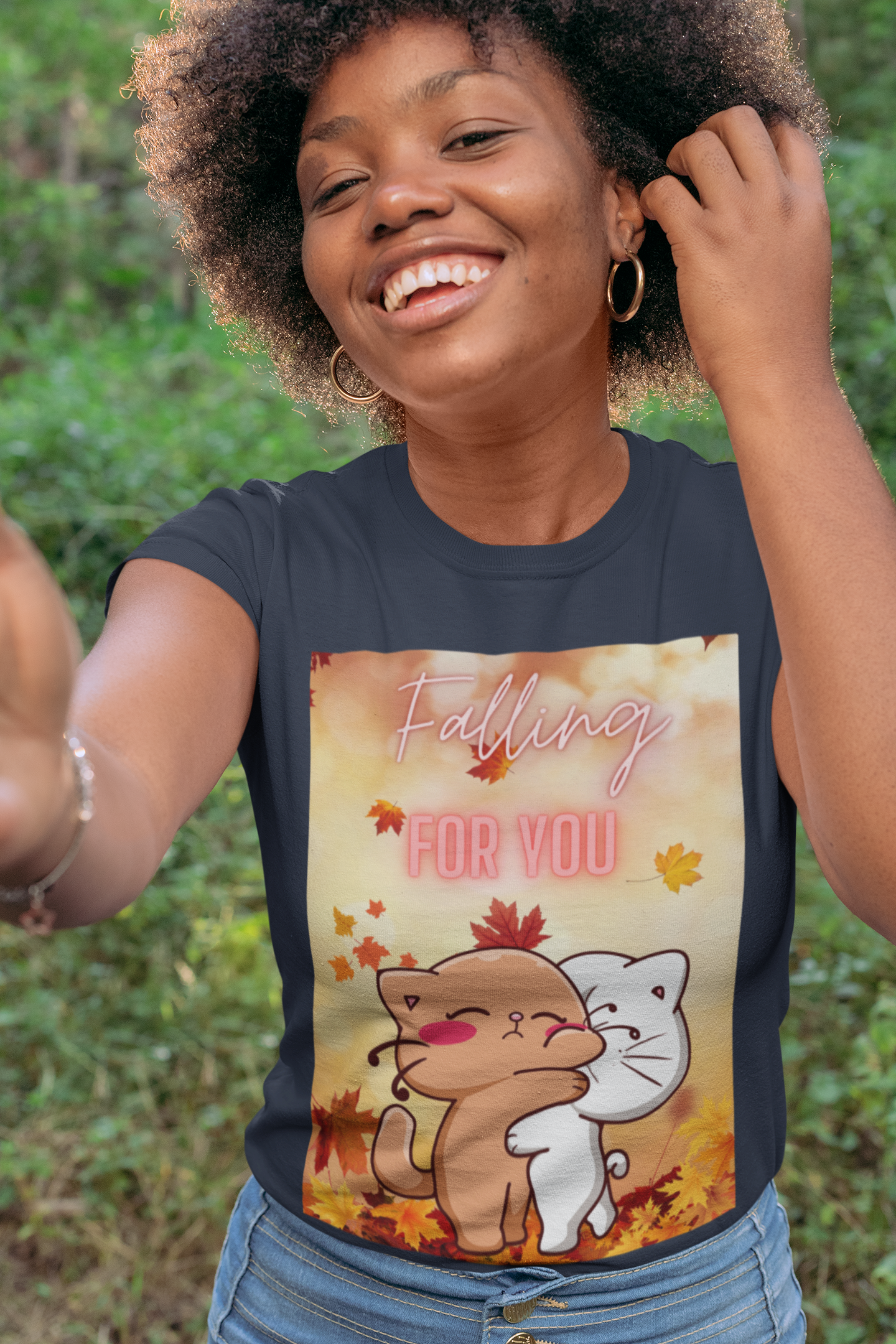 Falling For You - Unisex Jersey Short Sleeve Tee