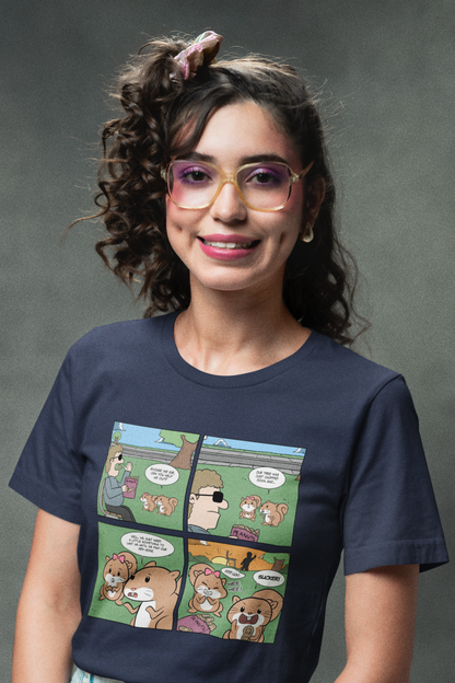 Squirrel Scammers - Unisex Jersey Short Sleeve Tee