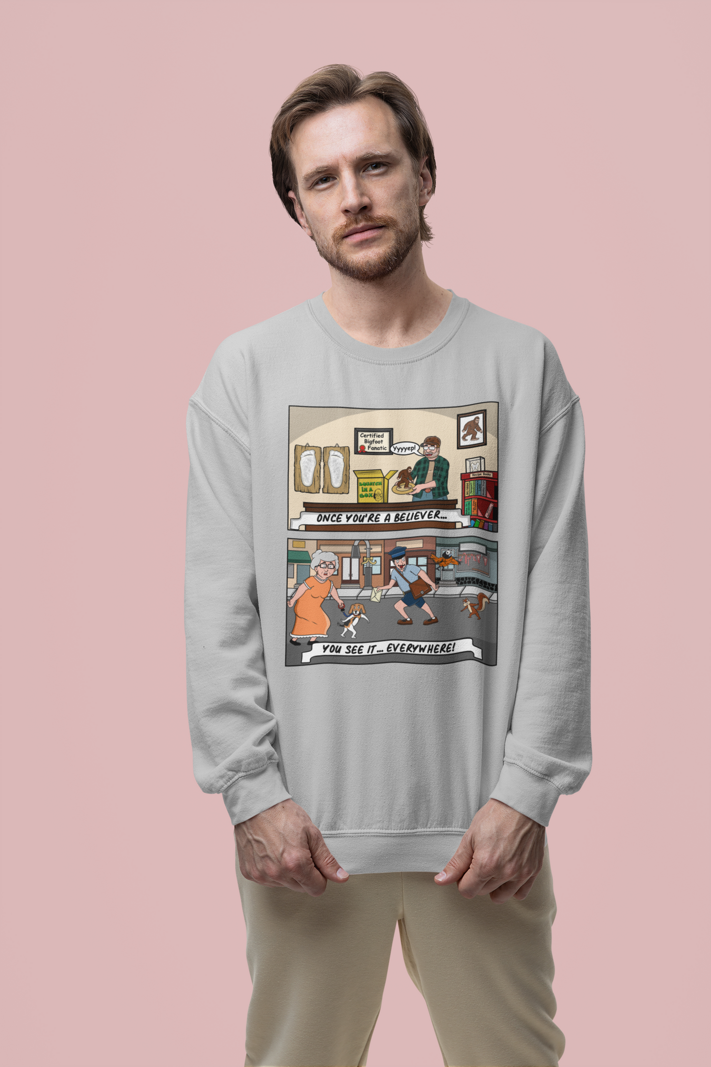 Once You're A Believer...You See It...Everywhere! -  Unisex Heavy Blend™ Crewneck Sweatshirt