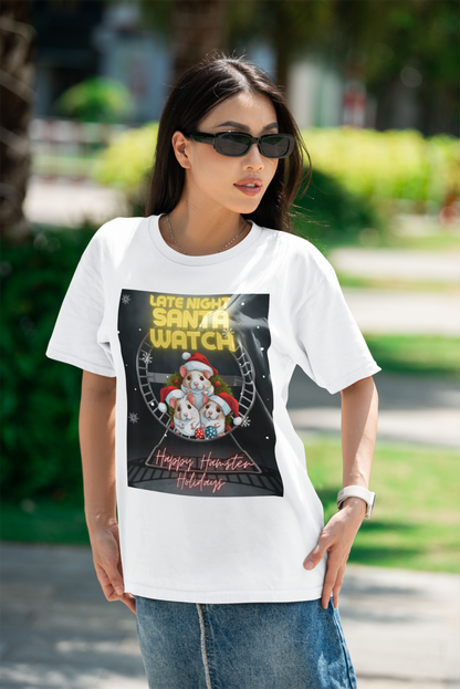 Late Night Santa Watch - Unisex Jersey Short Sleeve Tee