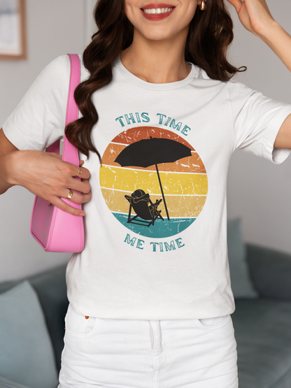 This Time Me Time - Unisex Jersey Short Sleeve Tee