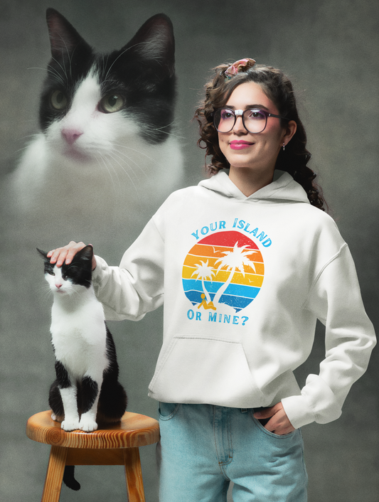 Your Island Or Mine? - Heavy Blend™ Hooded Sweatshirt