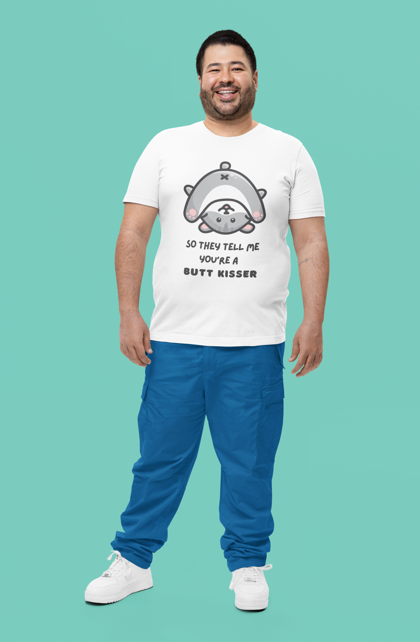 So They Tell Me You're A Butt Kisser - Unisex Jersey Short Sleeve Tee